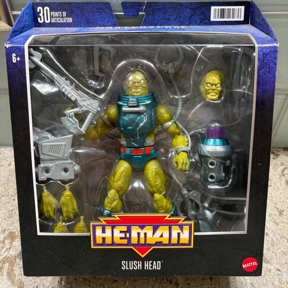 NEW SEALED Masters of the Universe Masterverse Slush Head ‎ Space Action Figure